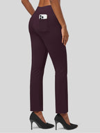 Women's Cropped Yoga Dress Pants