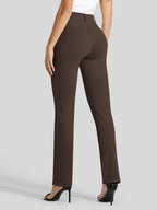 Women's Straight Leg Yoga Dress Pants
