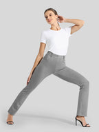 Women's Straight Leg Yoga Dress Pants