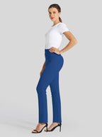 Women's Straight Leg Yoga Dress Pants Petite