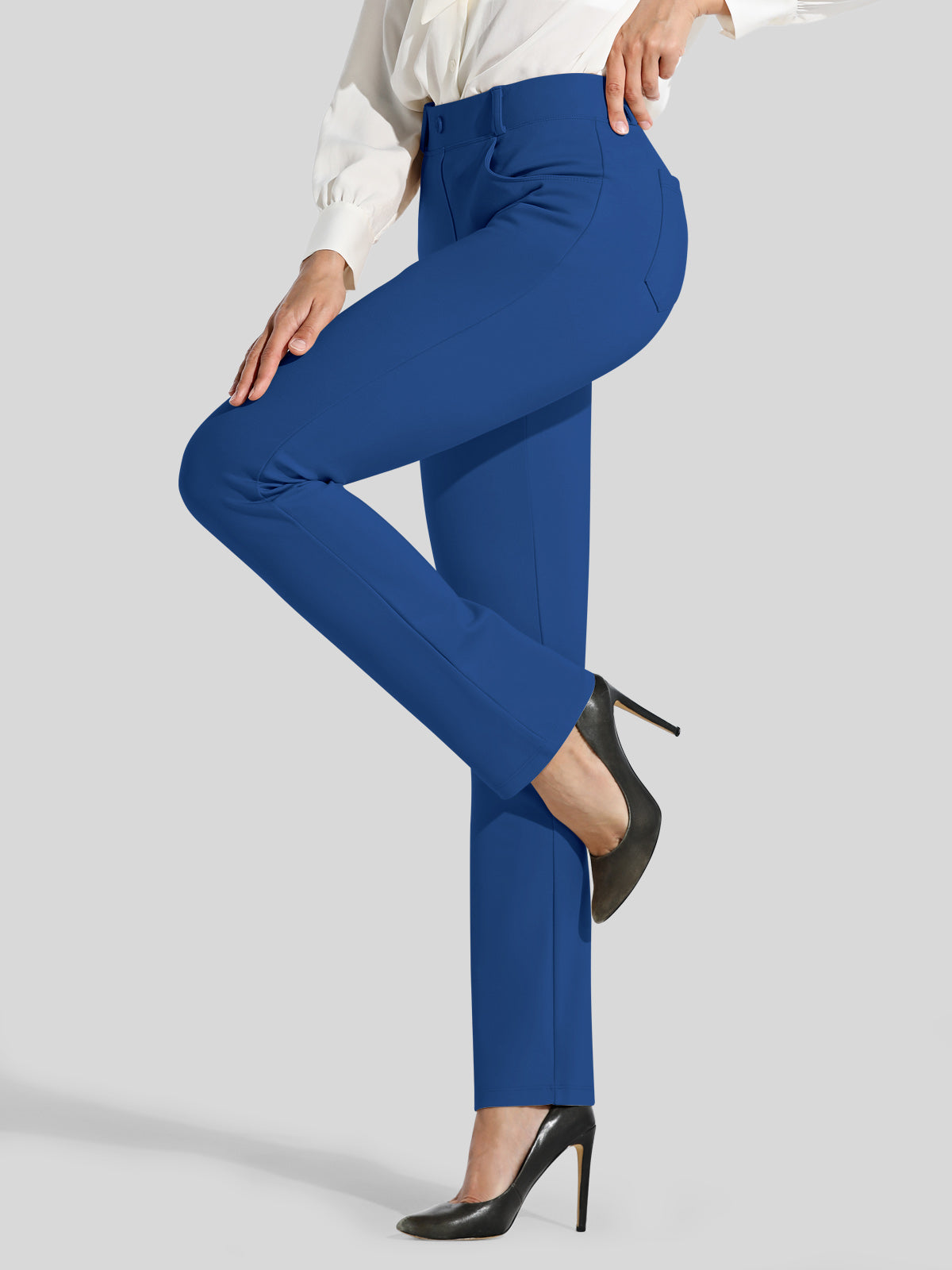 Women's Straight Leg Yoga Dress Pants