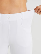 Women's Straight Leg Yoga Dress Pants Petite