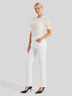 Women's Straight Leg Yoga Dress Pants Petite