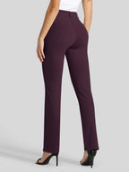 Women's Straight Leg Yoga Dress Pants