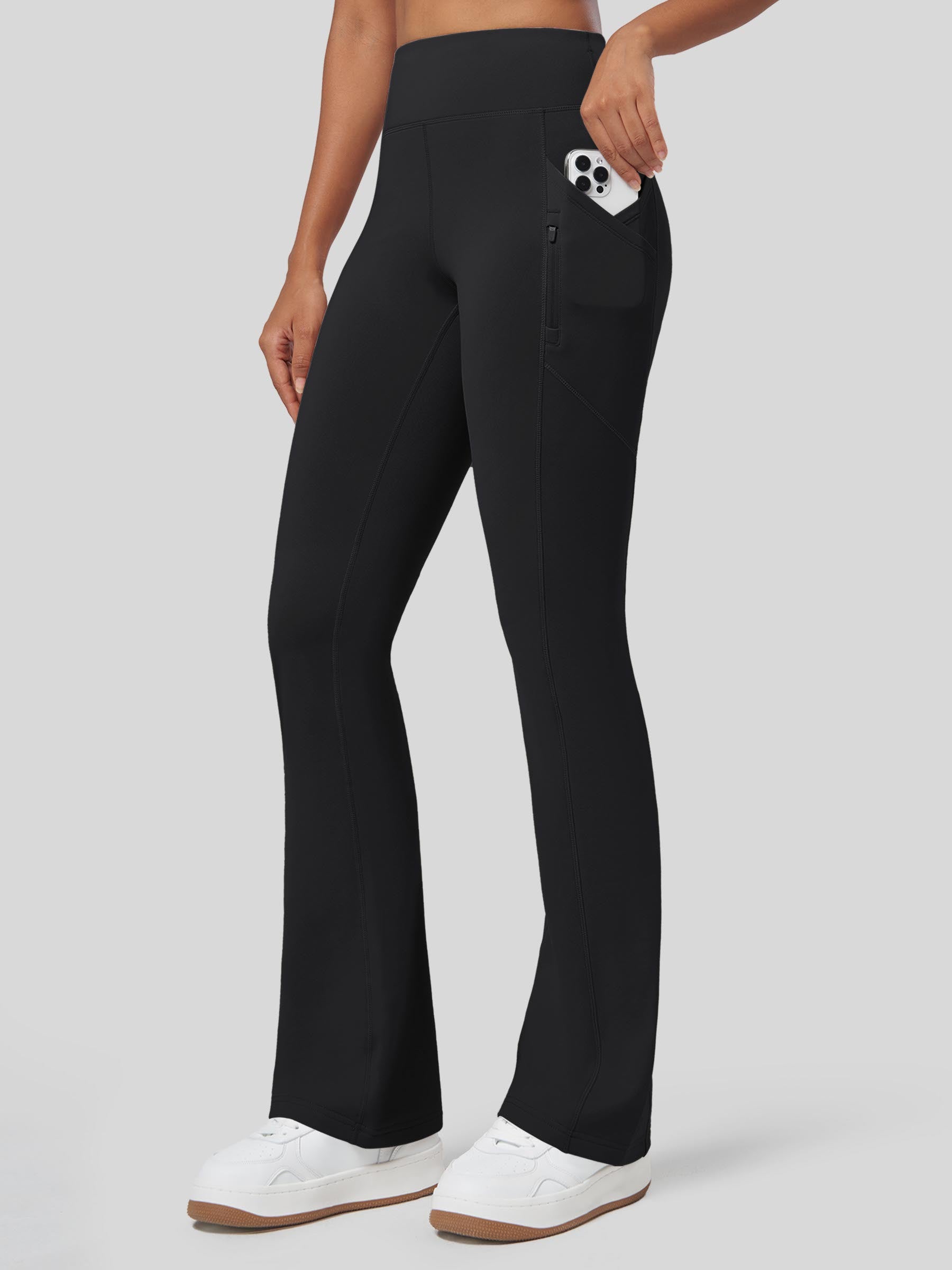Women's Fleece Bootcut Yoga Pants