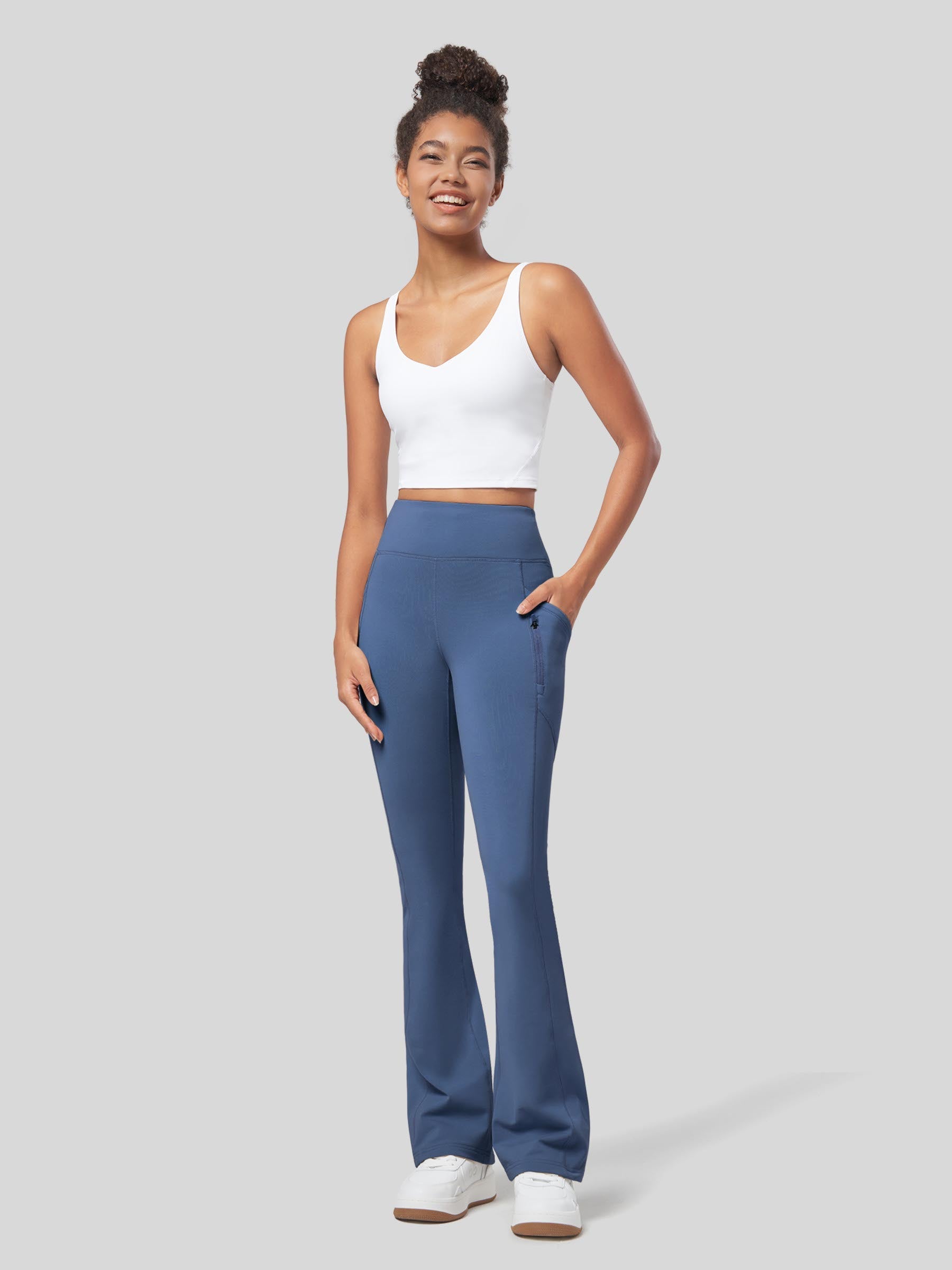 Women's Fleece Bootcut Yoga Pants