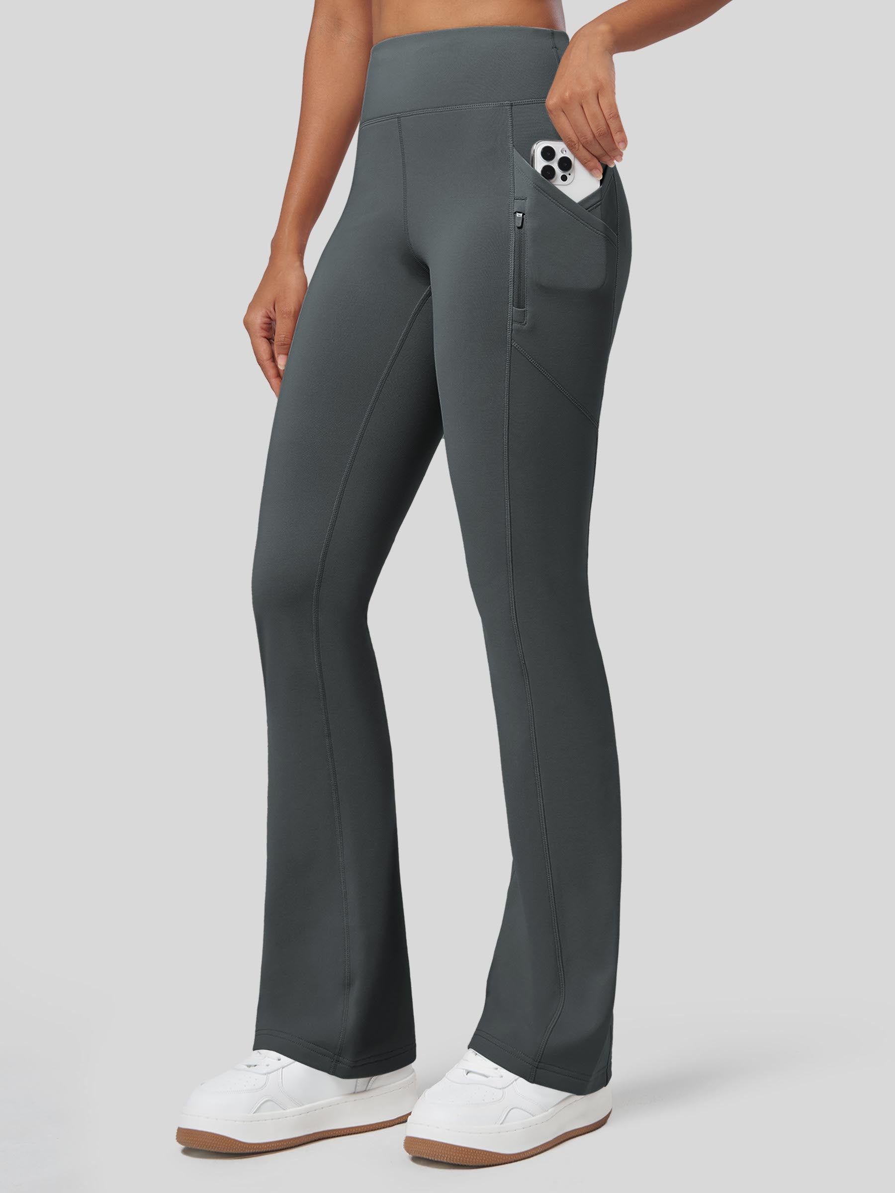 Women's Fleece Bootcut Yoga Pants
