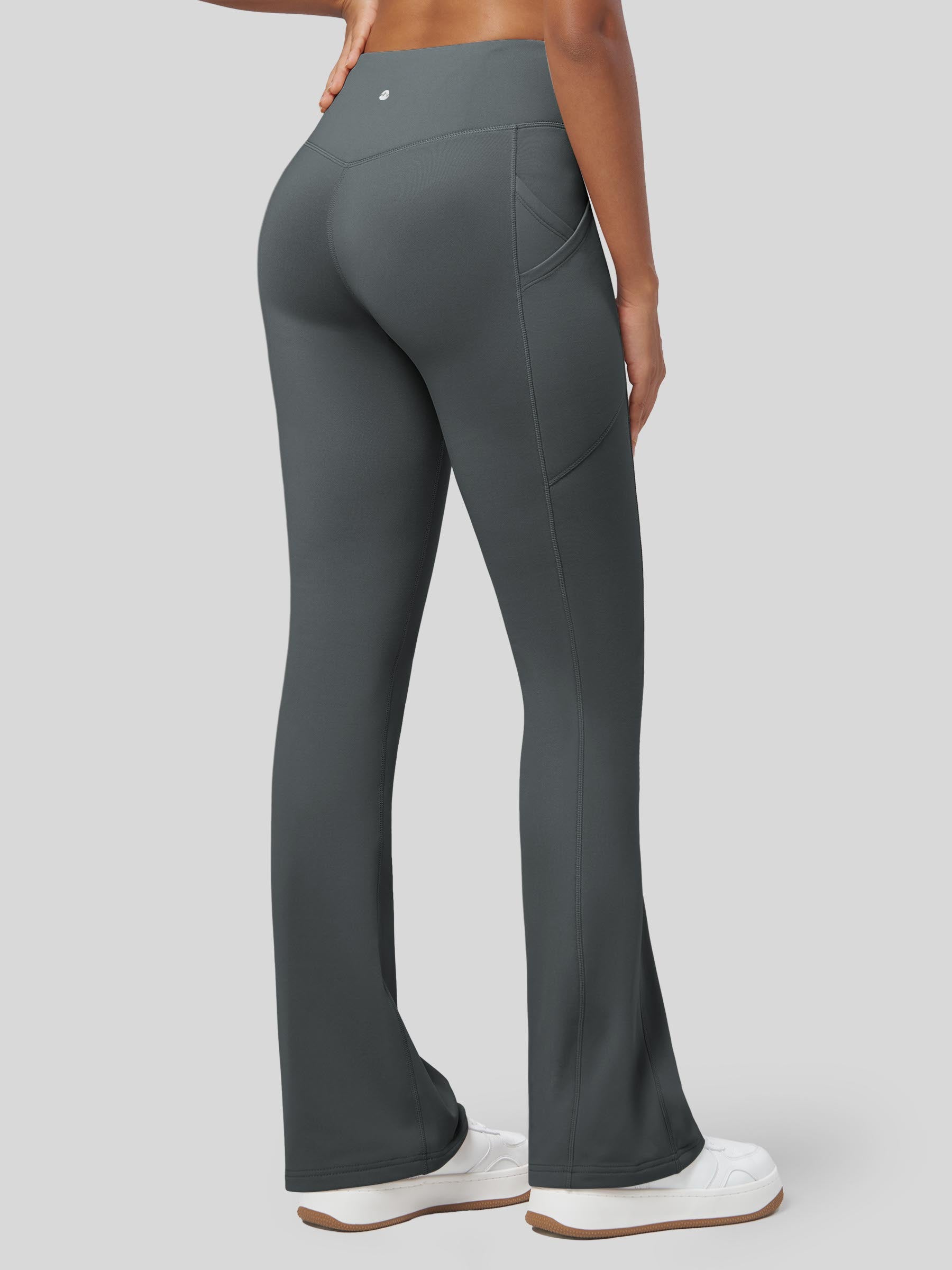 Women's Fleece Bootcut Yoga Pants