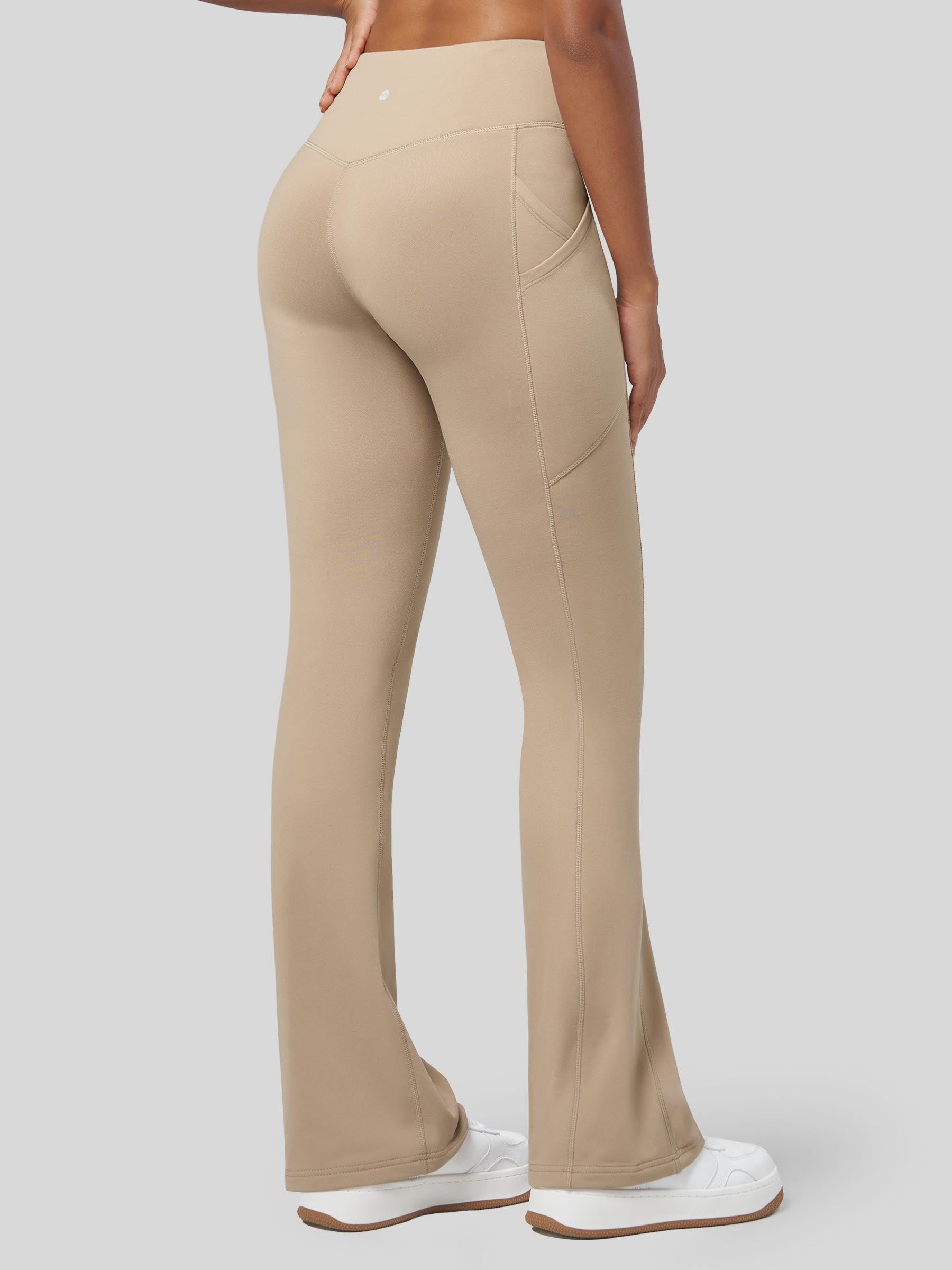 Women's Fleece Bootcut Yoga Pants