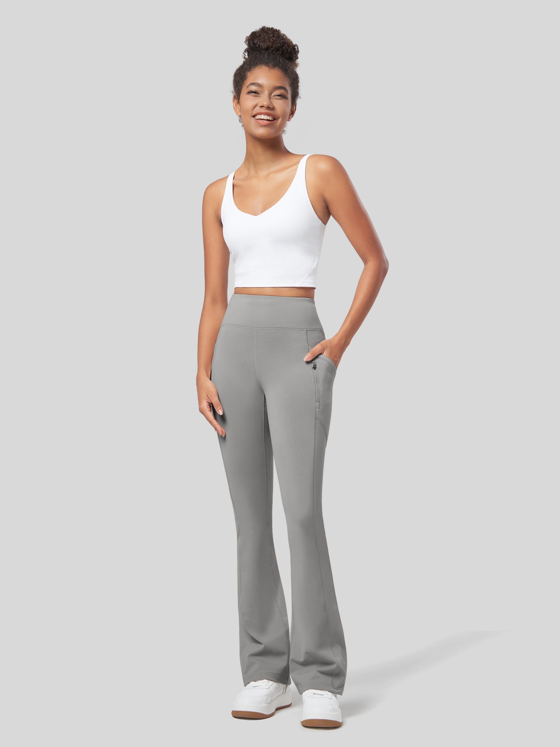 Women's Fleece Bootcut Yoga Pants