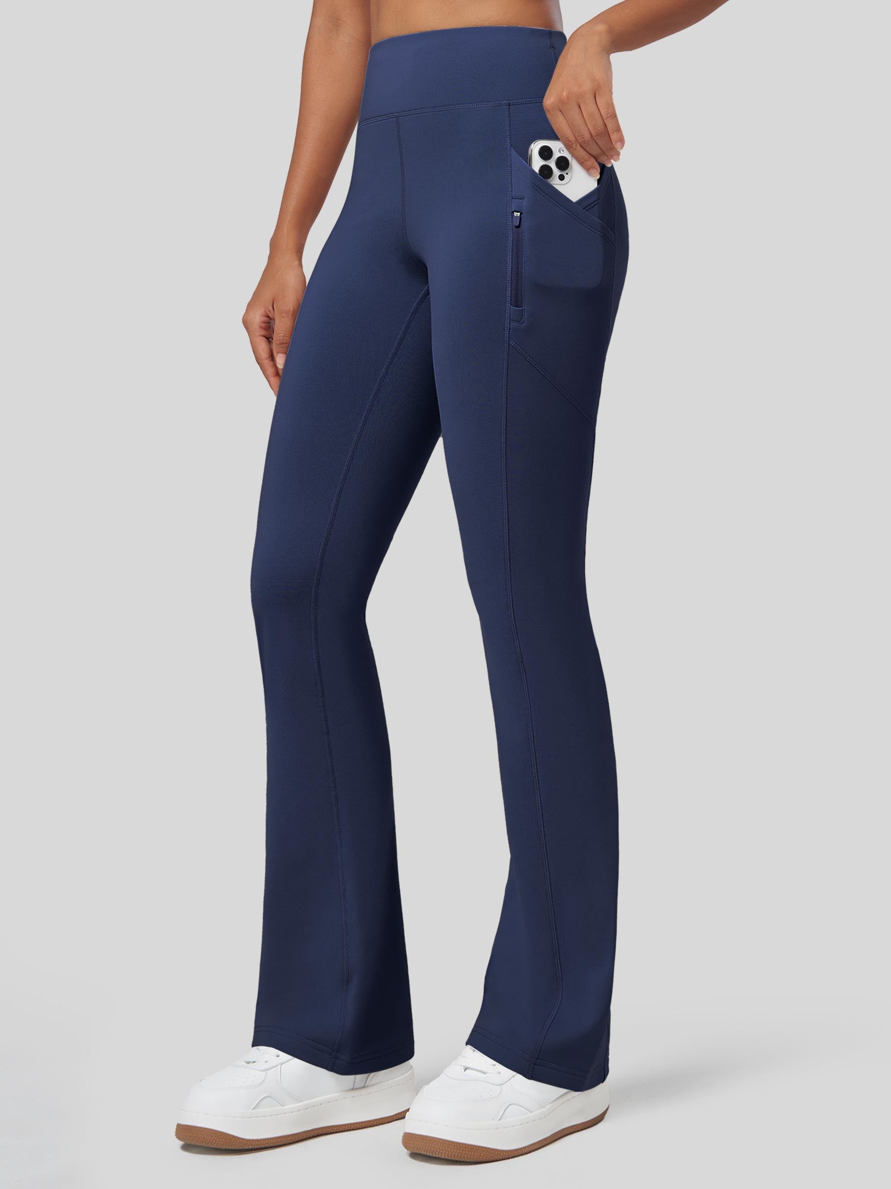 Women's Fleece Bootcut Yoga Pants