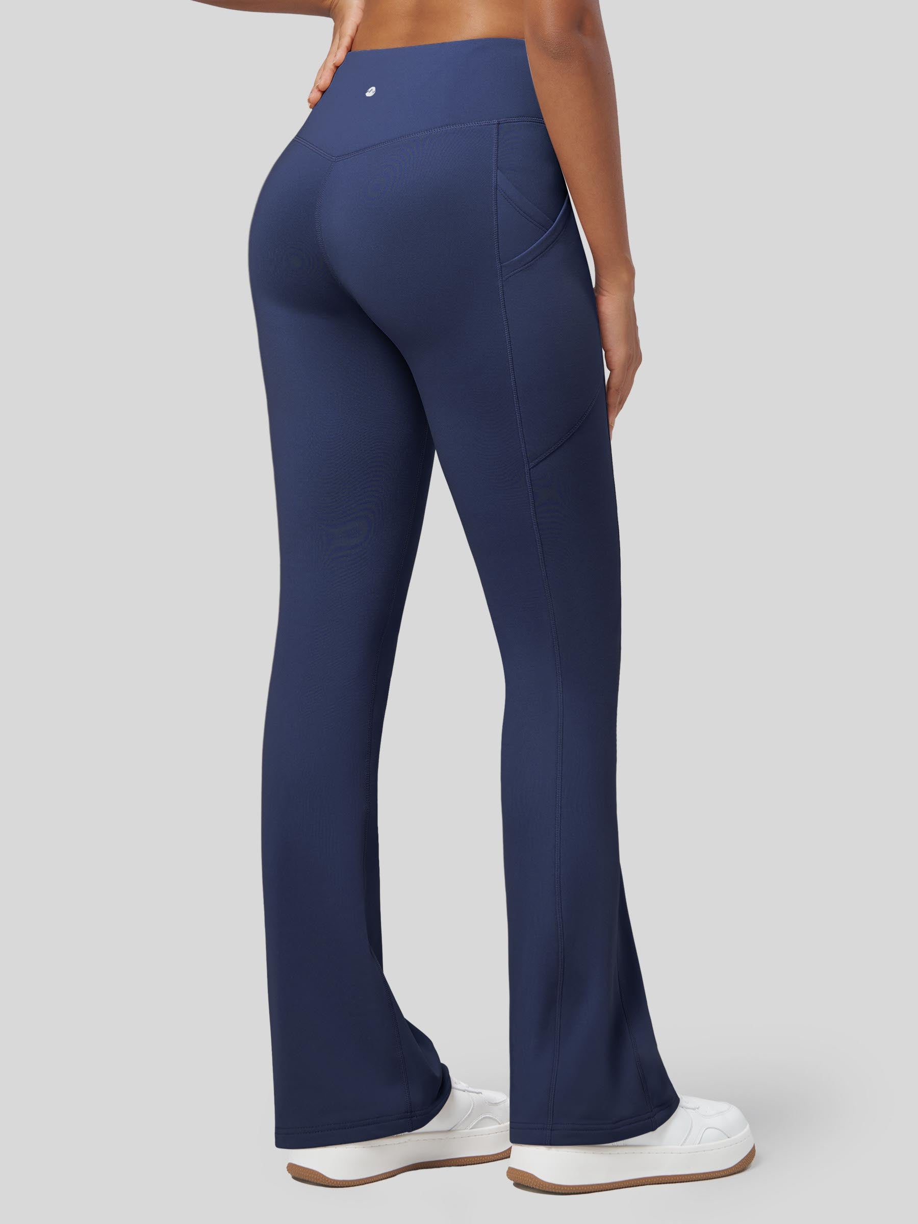 Women's Fleece Bootcut Yoga Pants