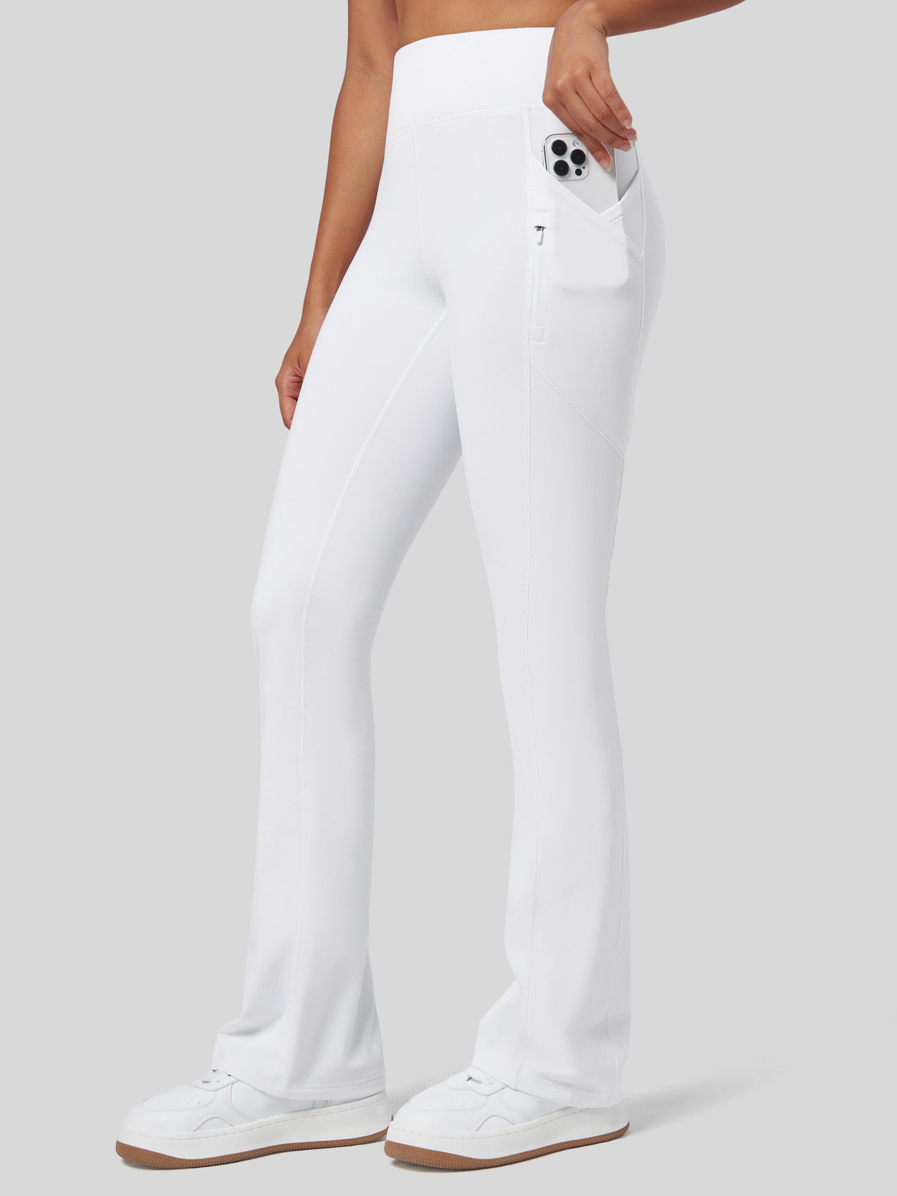 Women's Fleece Bootcut Yoga Pants