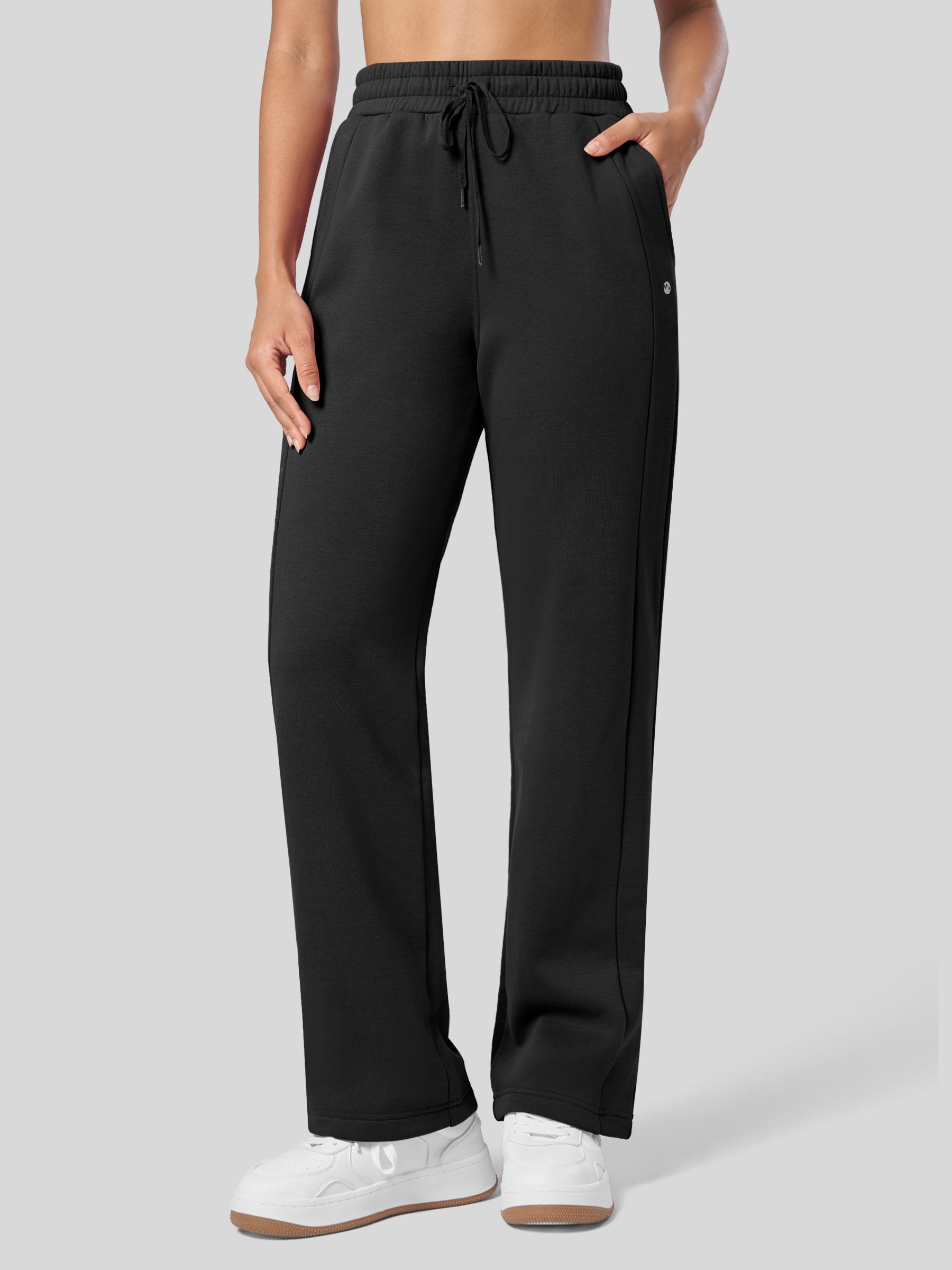 Women's Fleece Straight Leg Sweatpants