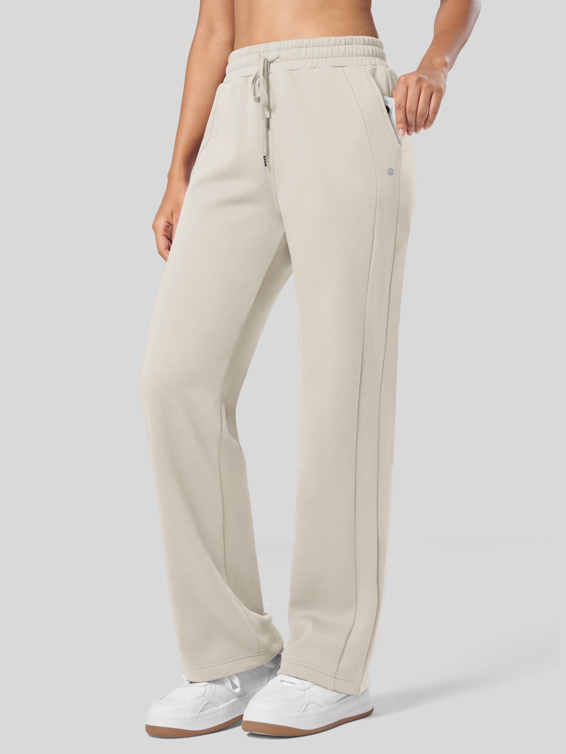 Women's Fleece Straight Leg Sweatpants
