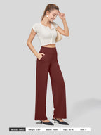 Women's High Rise Yoga Dress Pants