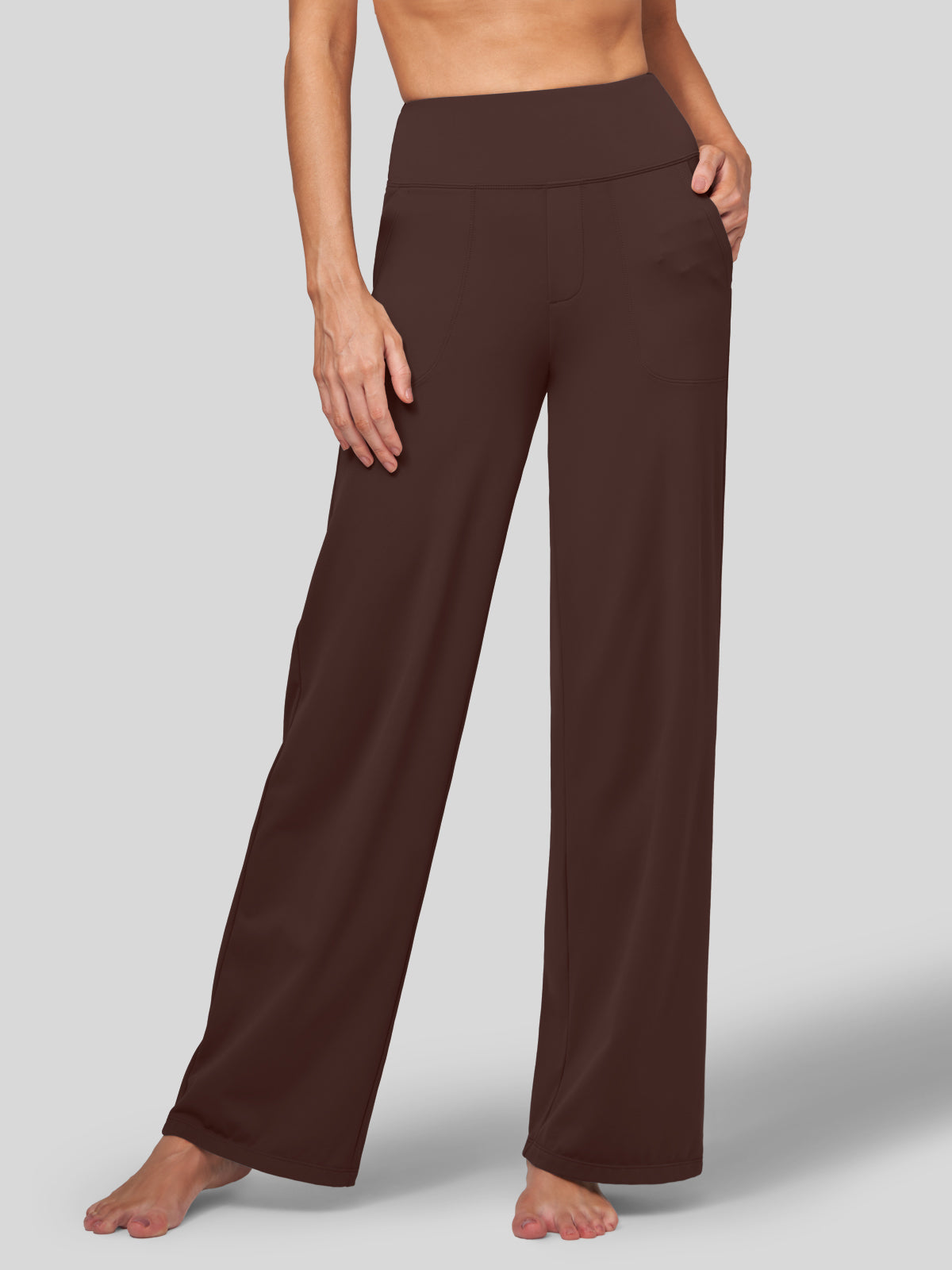 Women's High Rise Yoga Dress Pants