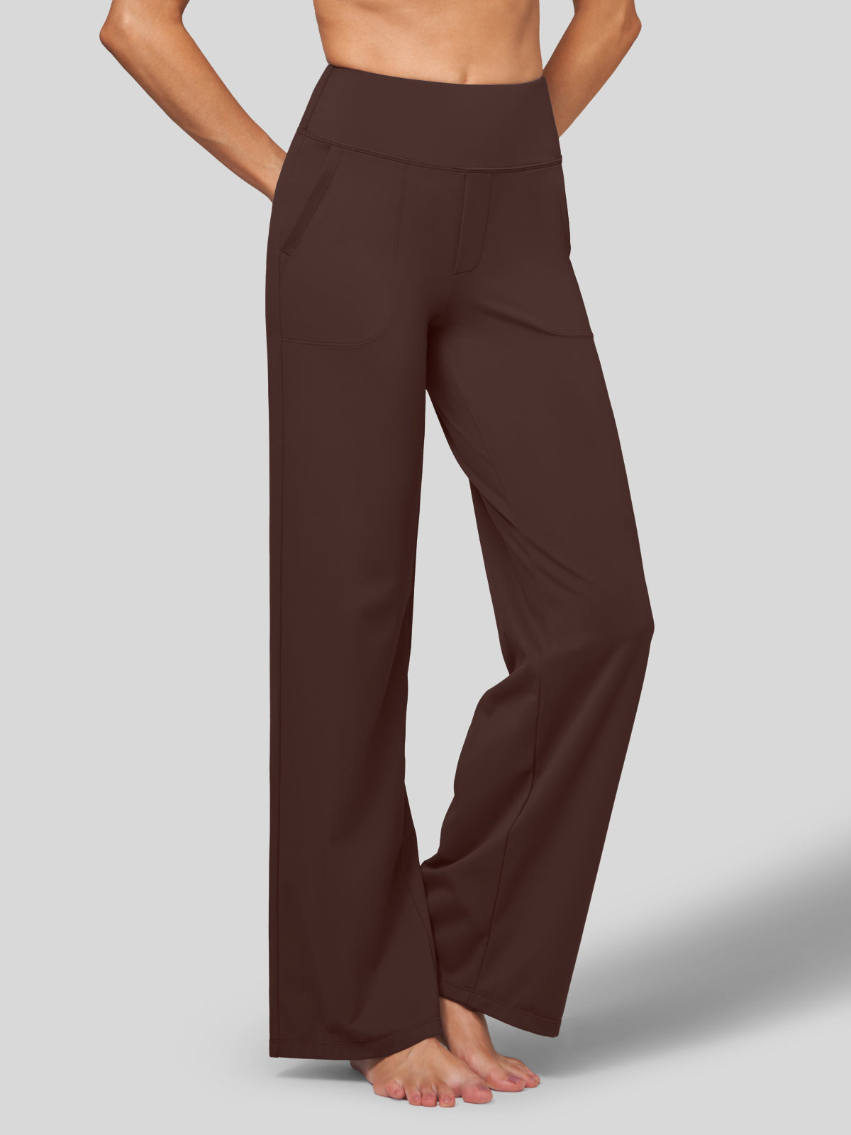 Women's High Rise Yoga Dress Pants