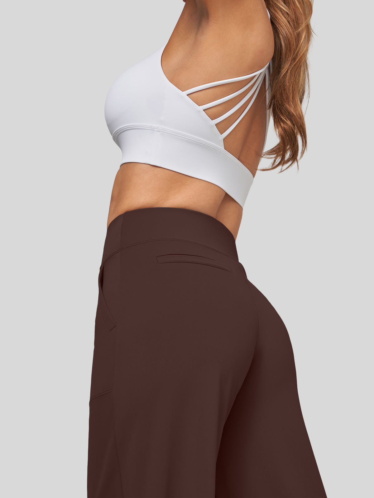 Women's High Rise Yoga Dress Pants