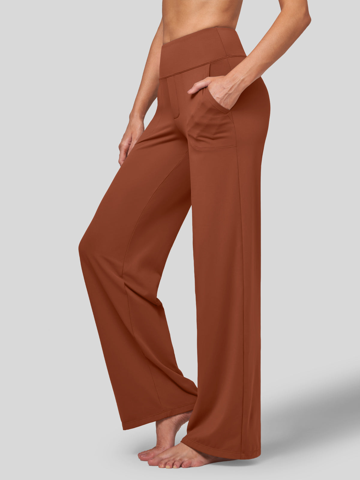 Women's High Rise Yoga Dress Pants