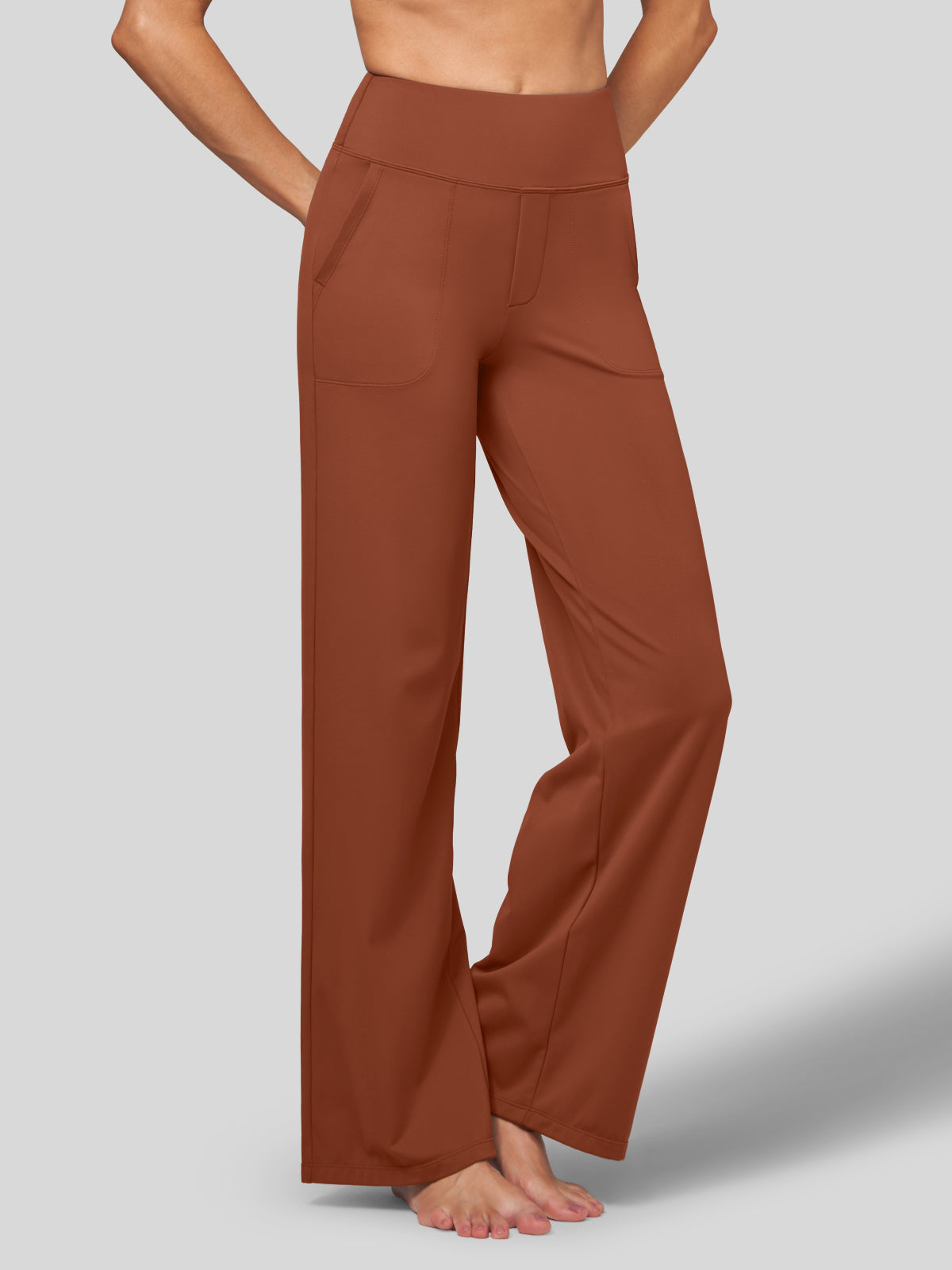 Women's High Rise Yoga Dress Pants