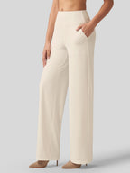 Women's High Rise Yoga Dress Pants