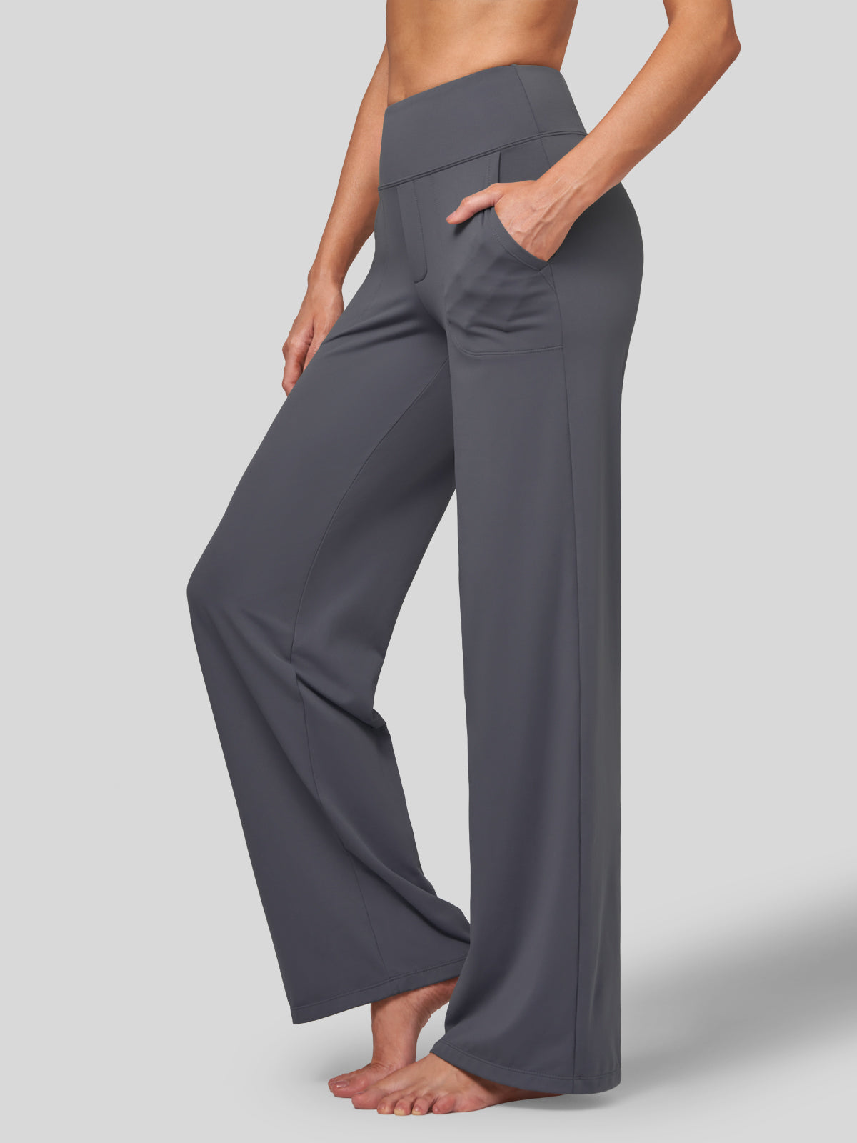 Women's High Rise Yoga Dress Pants