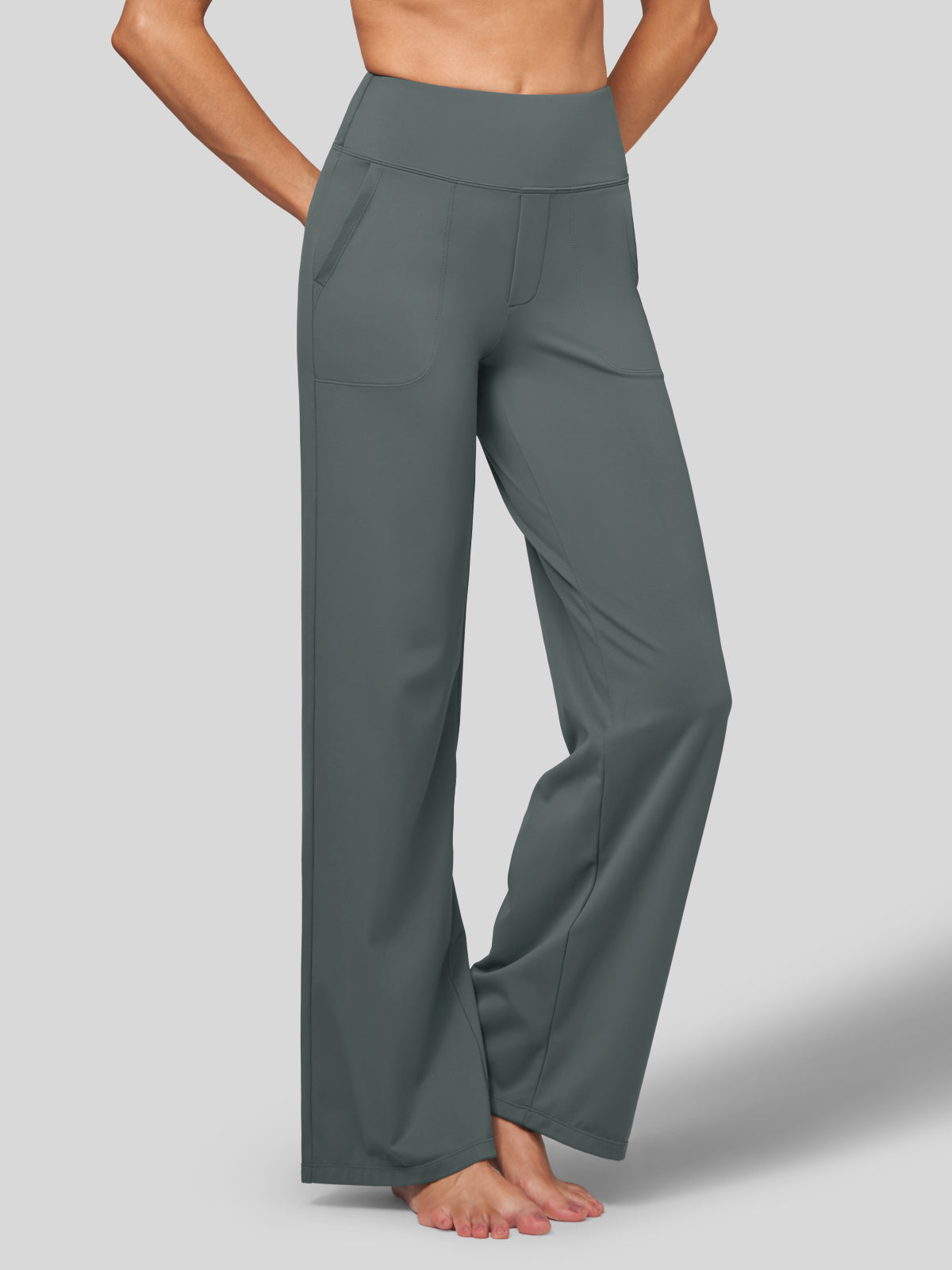 Women's High Rise Yoga Dress Pants