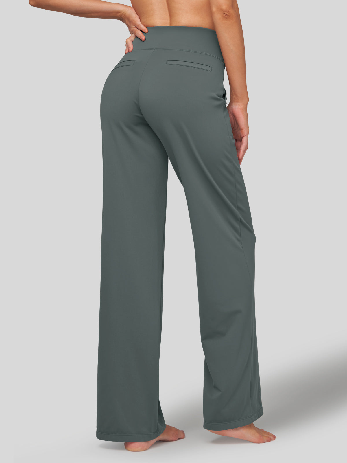 Women's High Rise Yoga Dress Pants