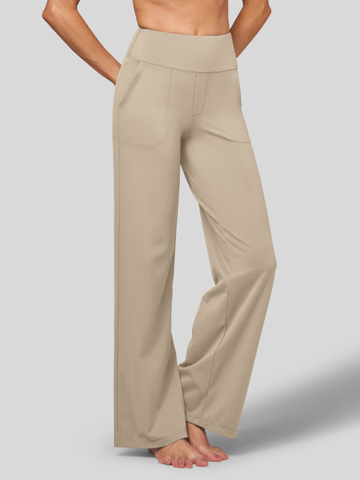 Women's High Rise Yoga Dress Pants