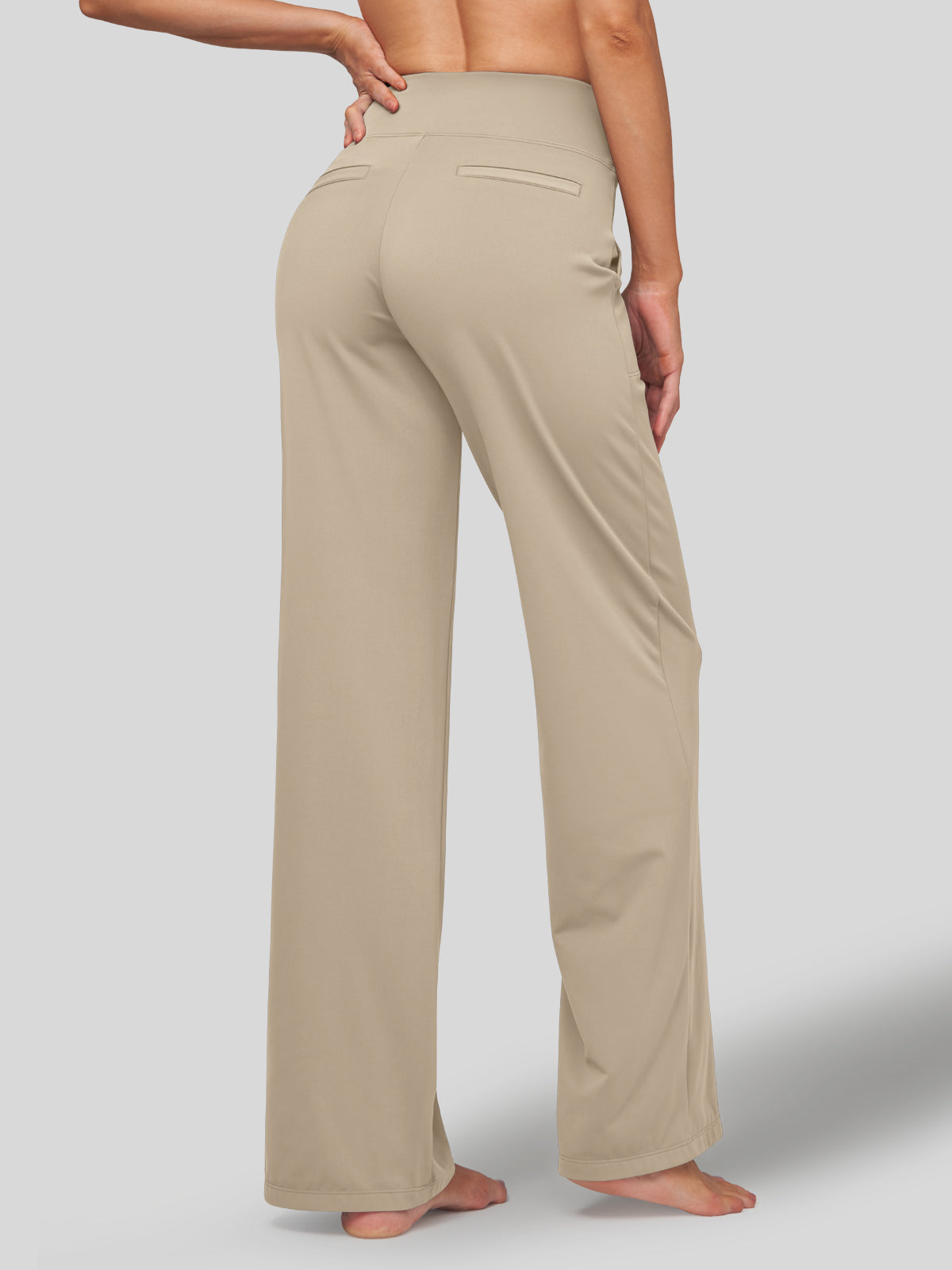 Women's High Rise Yoga Dress Pants