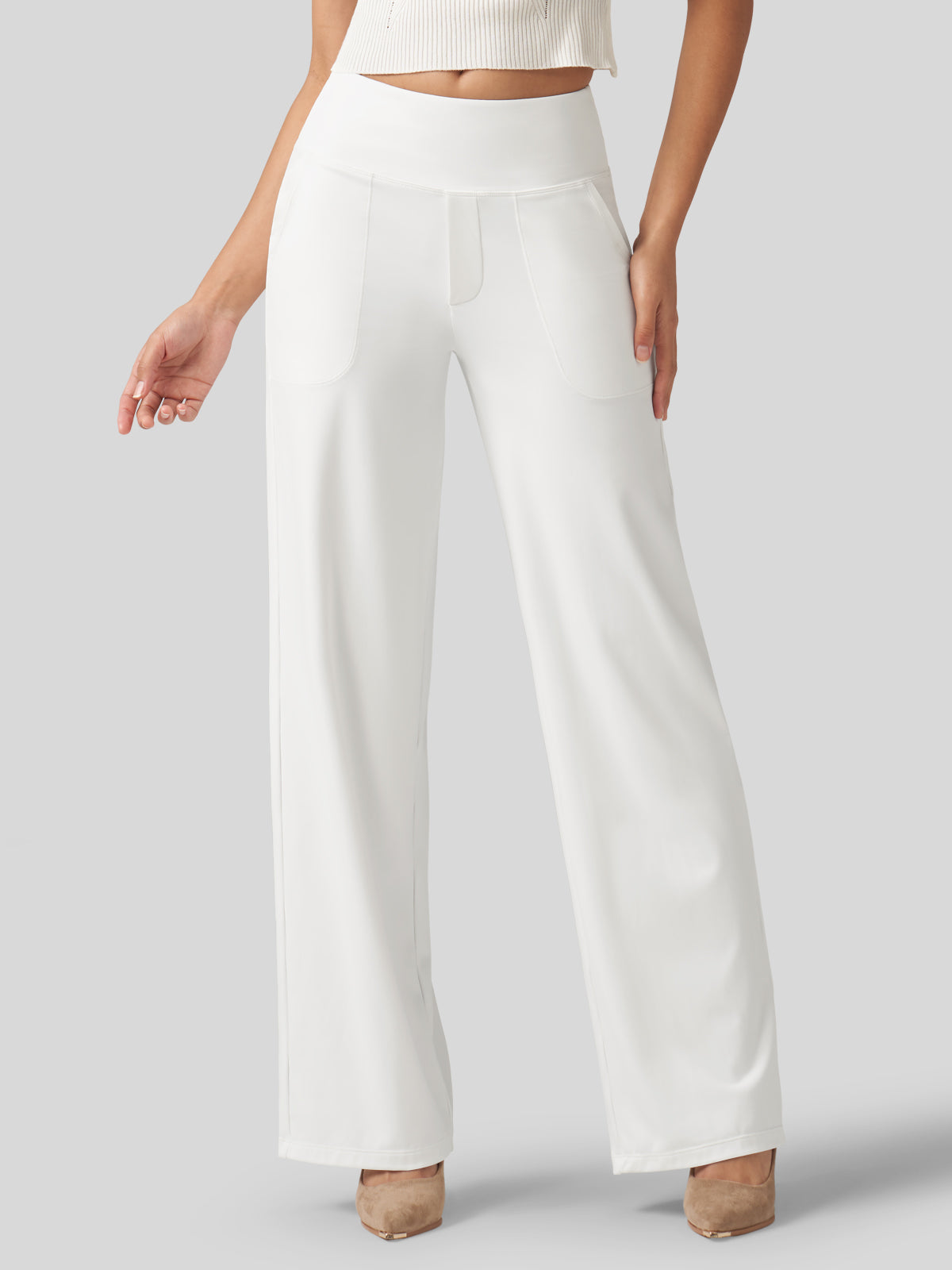 Women's High Rise Yoga Dress Pants