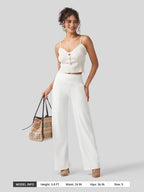 Women's High Rise Yoga Dress Pants