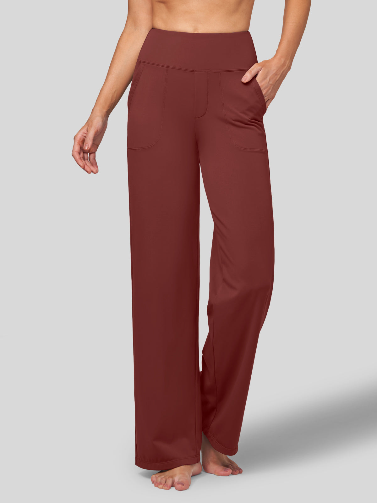 Women's High Rise Yoga Dress Pants