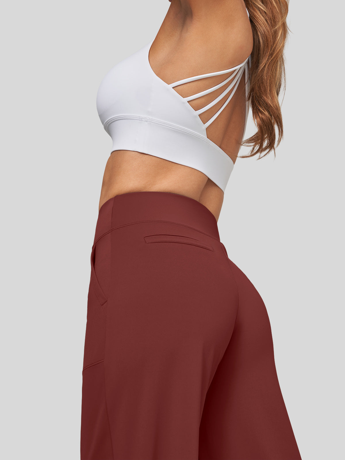 Women's High Rise Yoga Dress Pants