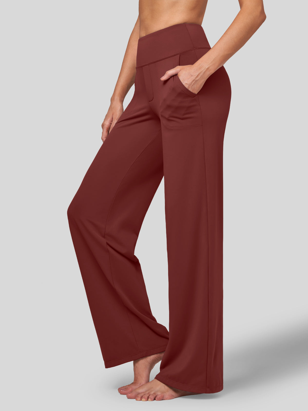 Women's High Rise Yoga Dress Pants