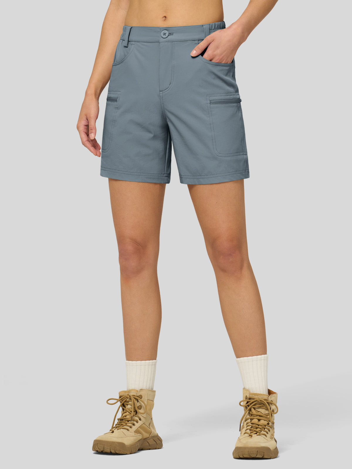 Women's Outdoor Cargo Shorts 6 Inseam
