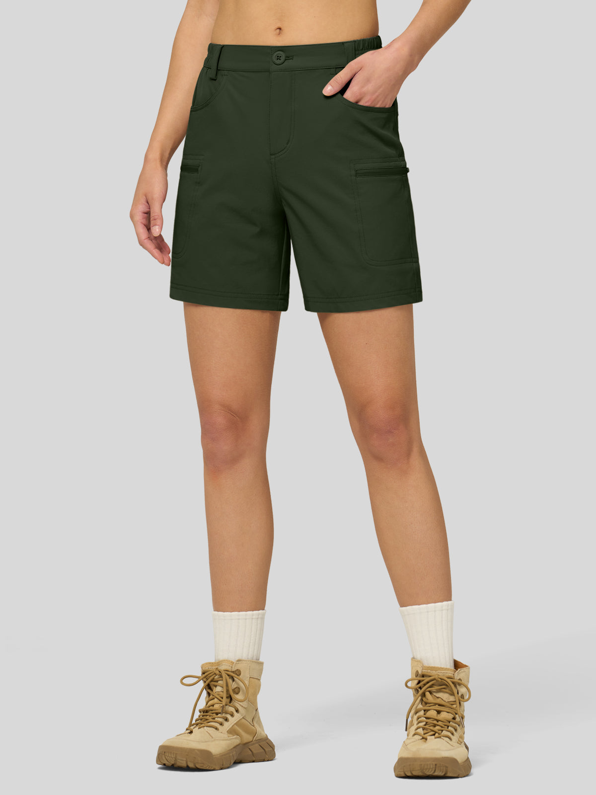 Women's Outdoor Cargo Shorts 6 Inseam