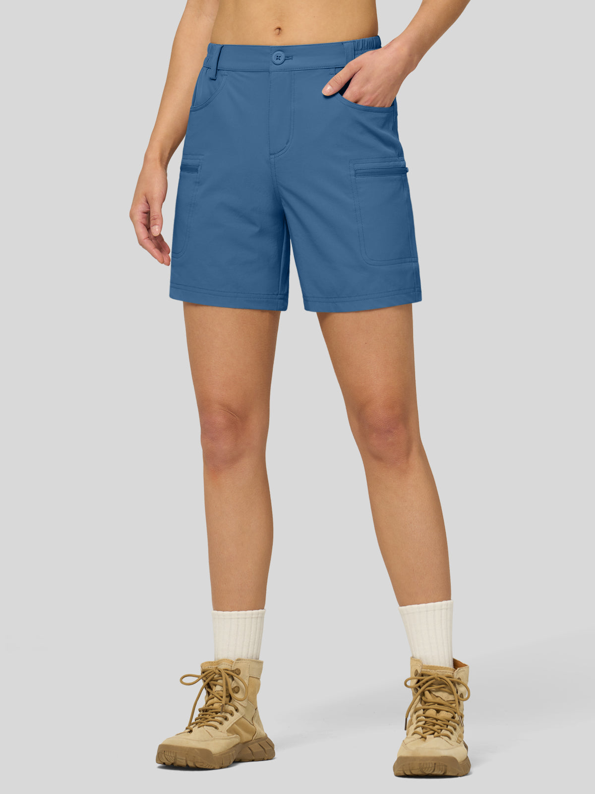 Women's Outdoor Cargo Shorts 6 Inseam