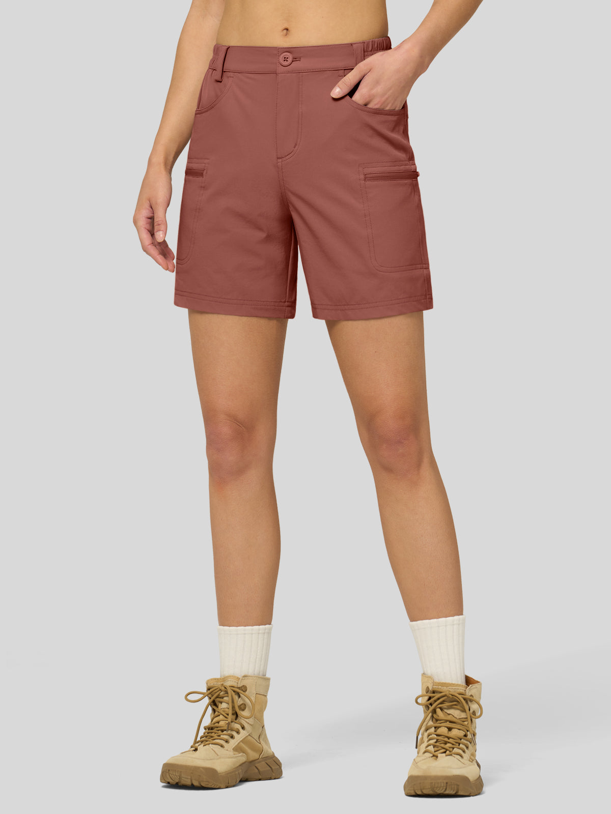 Women's Outdoor Cargo Shorts 6 Inseam