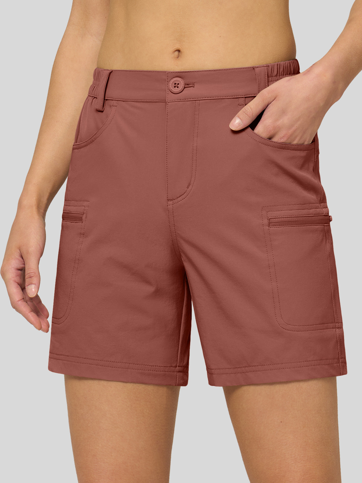 Women's Outdoor Cargo Shorts 6 Inseam