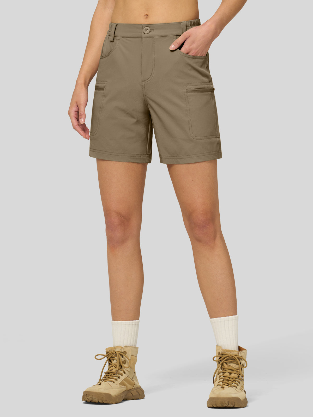 Women's Outdoor Cargo Shorts 6 Inseam
