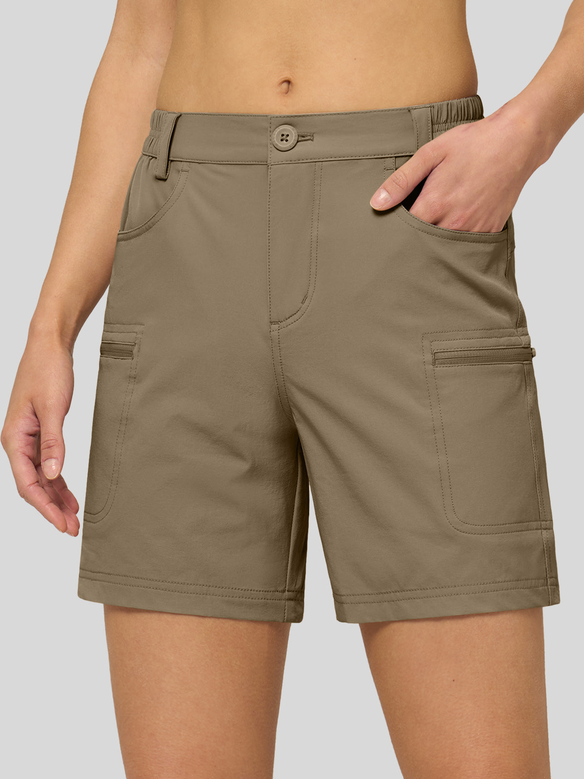 Women's Outdoor Cargo Shorts 6 Inseam