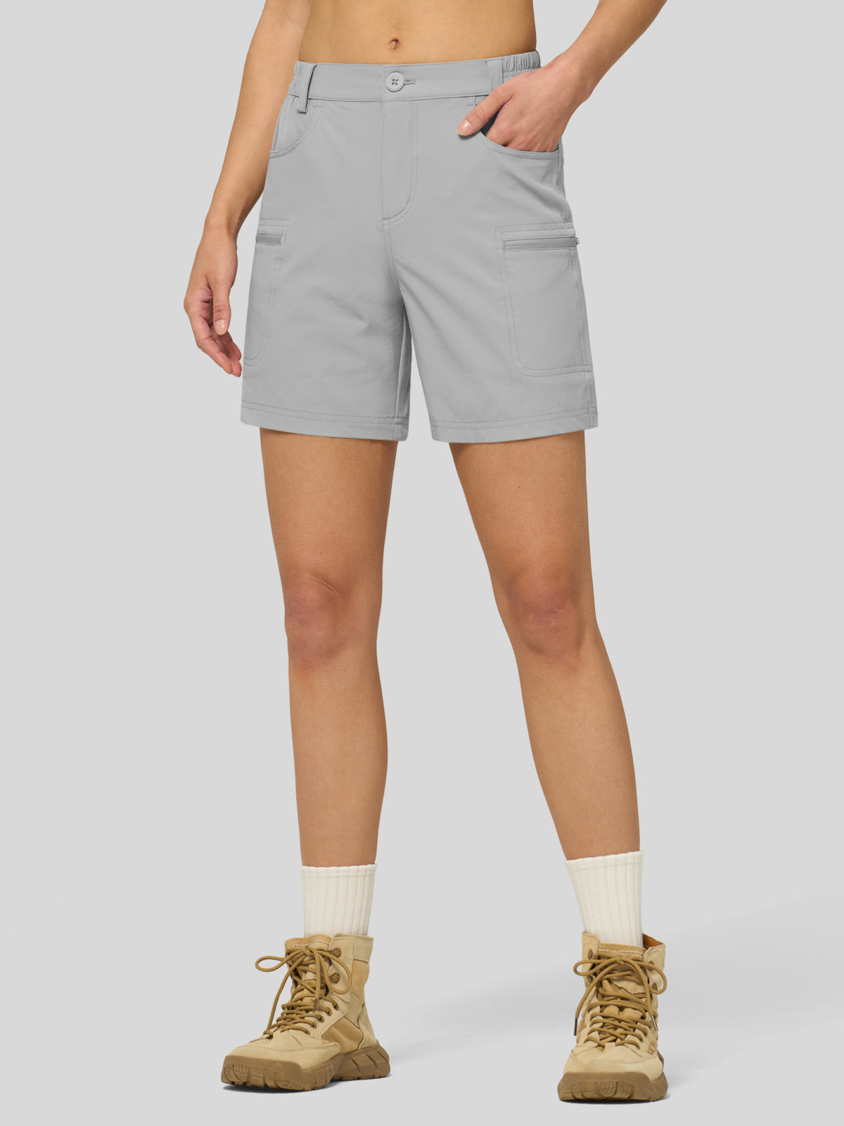 Women's Outdoor Cargo Shorts 6 Inseam