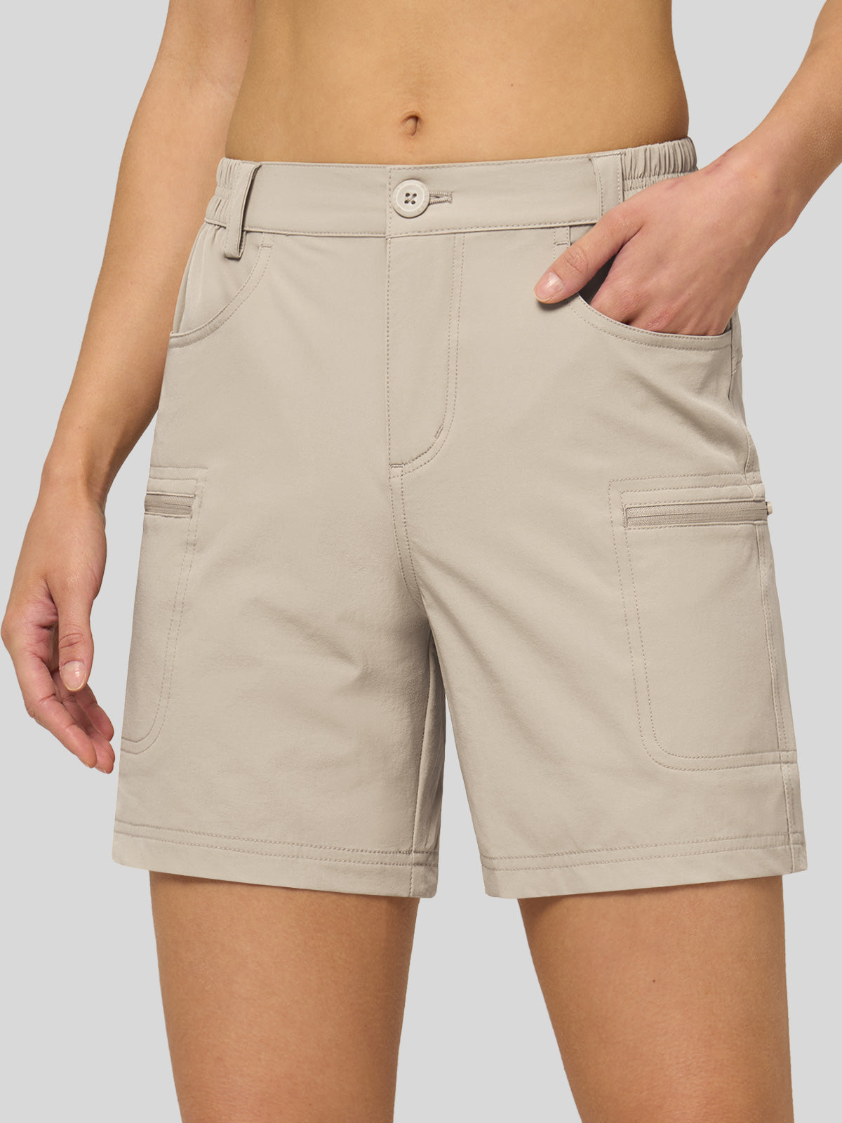 Women's Outdoor Cargo Shorts 6 Inseam