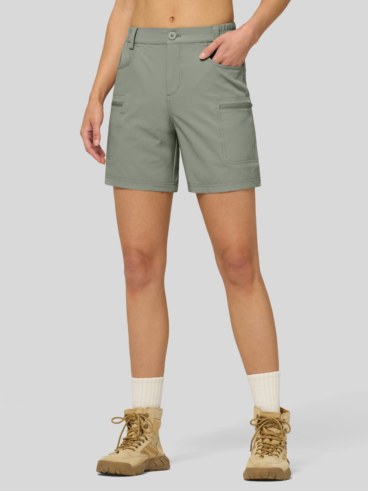 Women's Outdoor Cargo Shorts 6 Inseam
