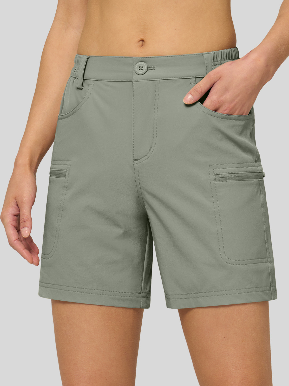 Women's Outdoor Cargo Shorts 6 Inseam