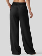 Women's Cotton Linen Wide-Leg Pants