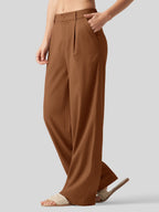 Women's Cotton Linen Wide-Leg Pants
