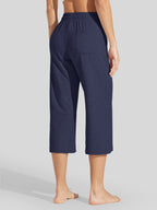Women's Loose Yoga Capri Pants
